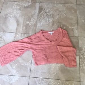 Pink sweater